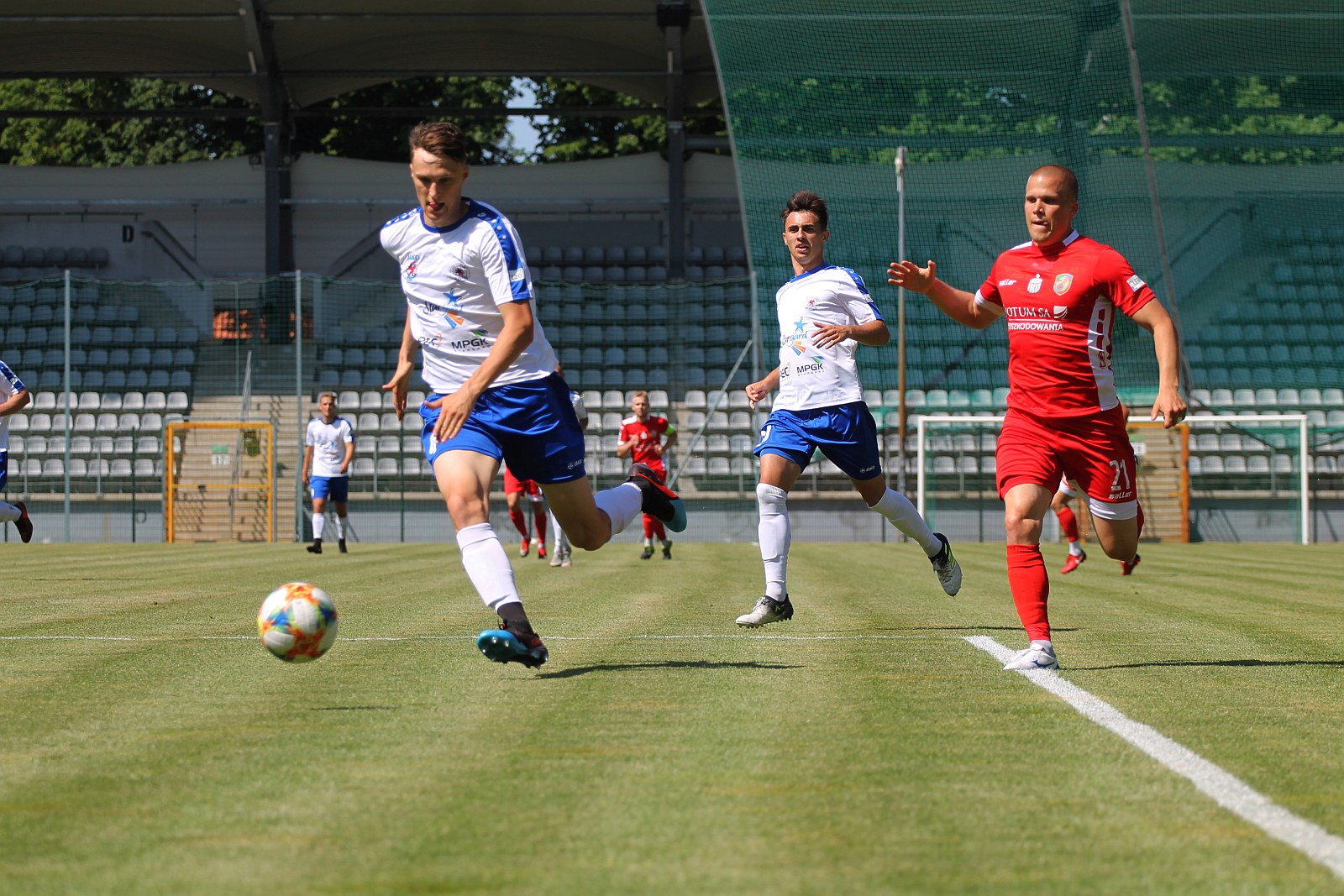 Sparing: Miedź Legnica – Błękitni Stargard Szczeciński 2:1