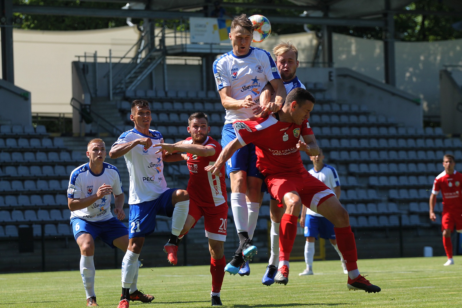Sparing: Miedź Legnica – Błękitni Stargard Szczeciński 2:1