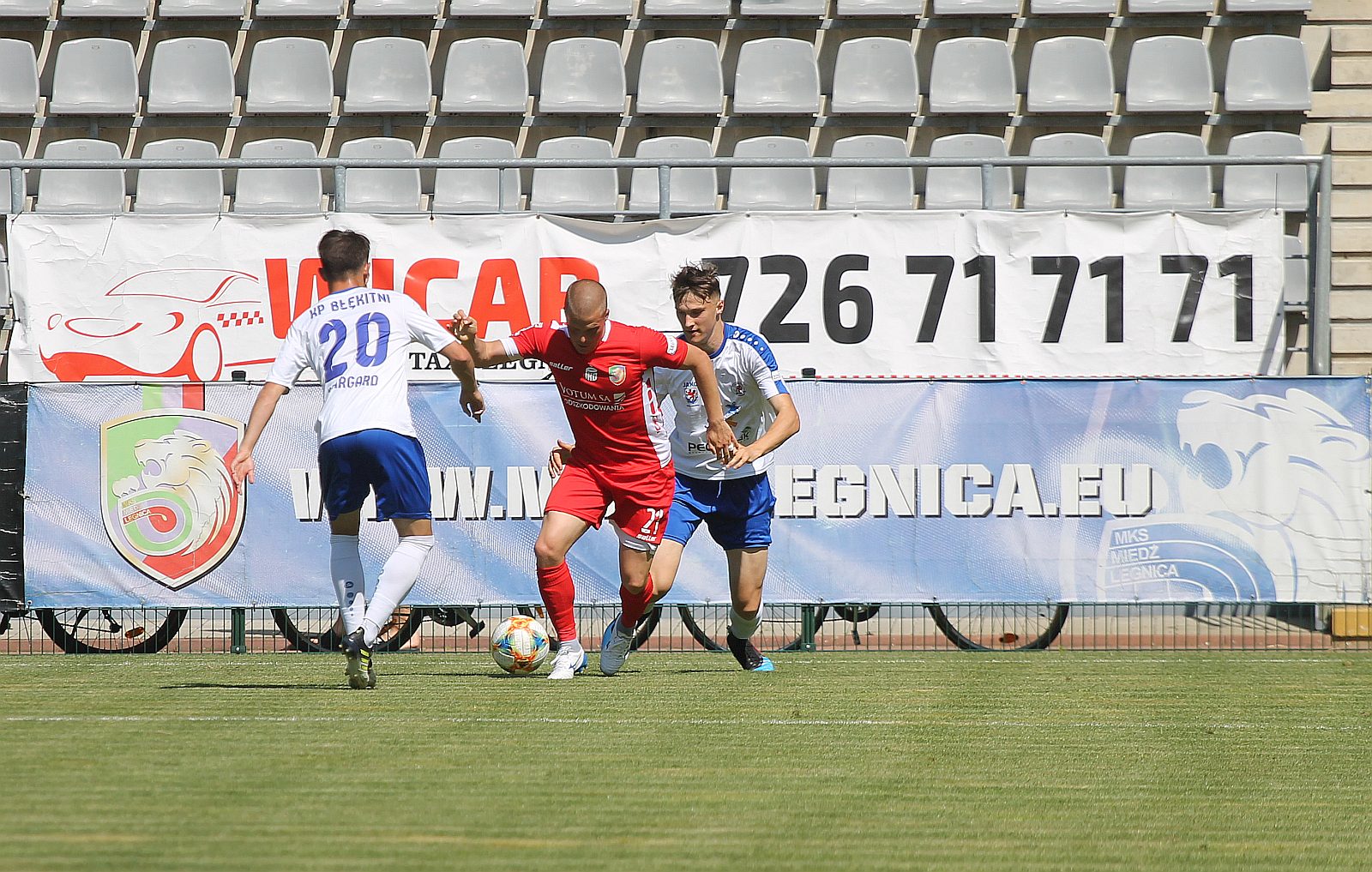 Sparing: Miedź Legnica – Błękitni Stargard Szczeciński 2:1