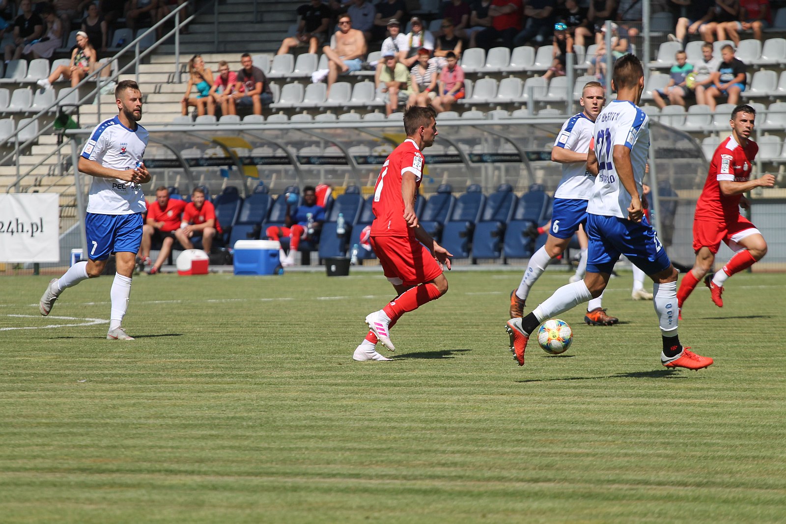 Sparing: Miedź Legnica – Błękitni Stargard Szczeciński 2:1