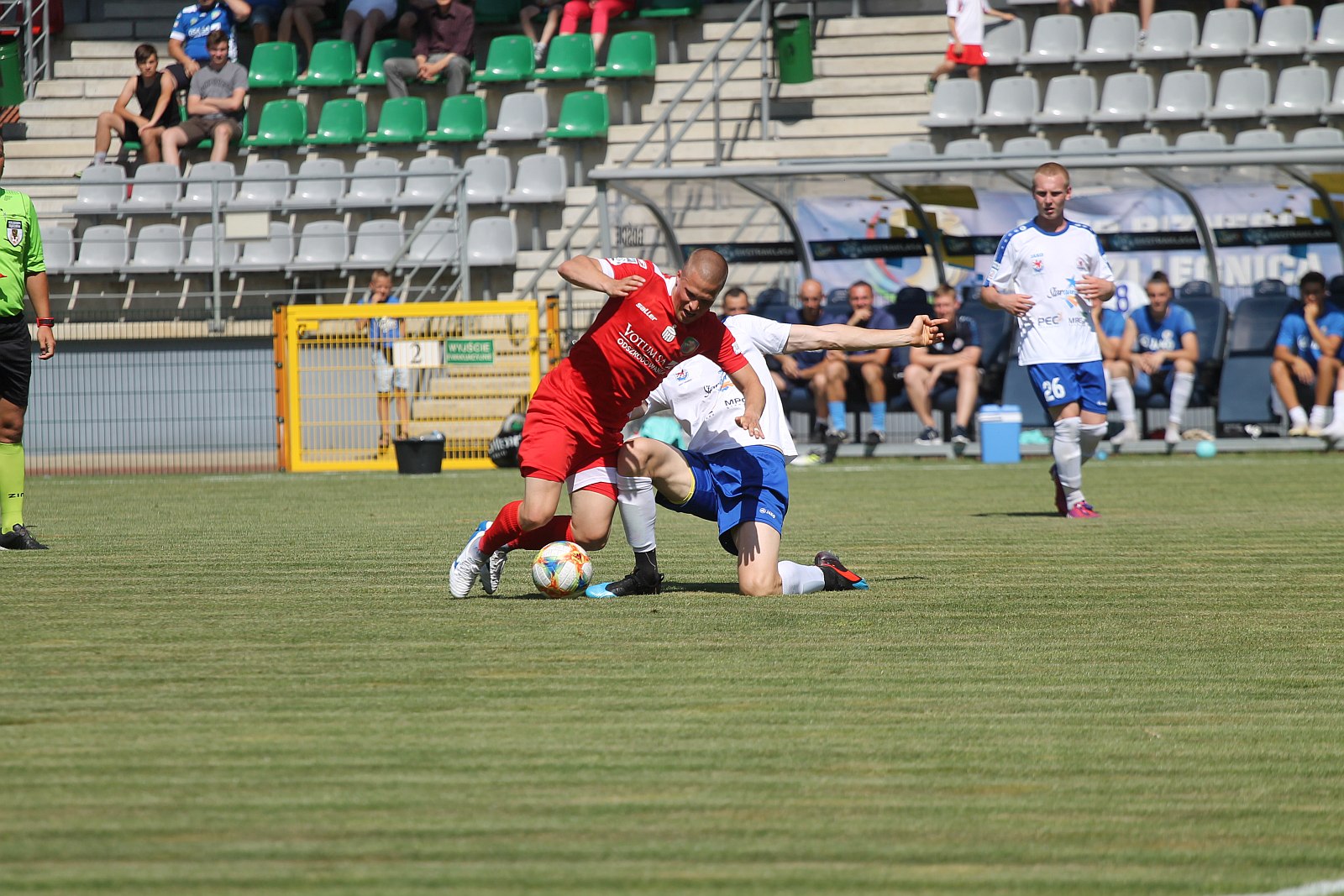 Sparing: Miedź Legnica – Błękitni Stargard Szczeciński 2:1