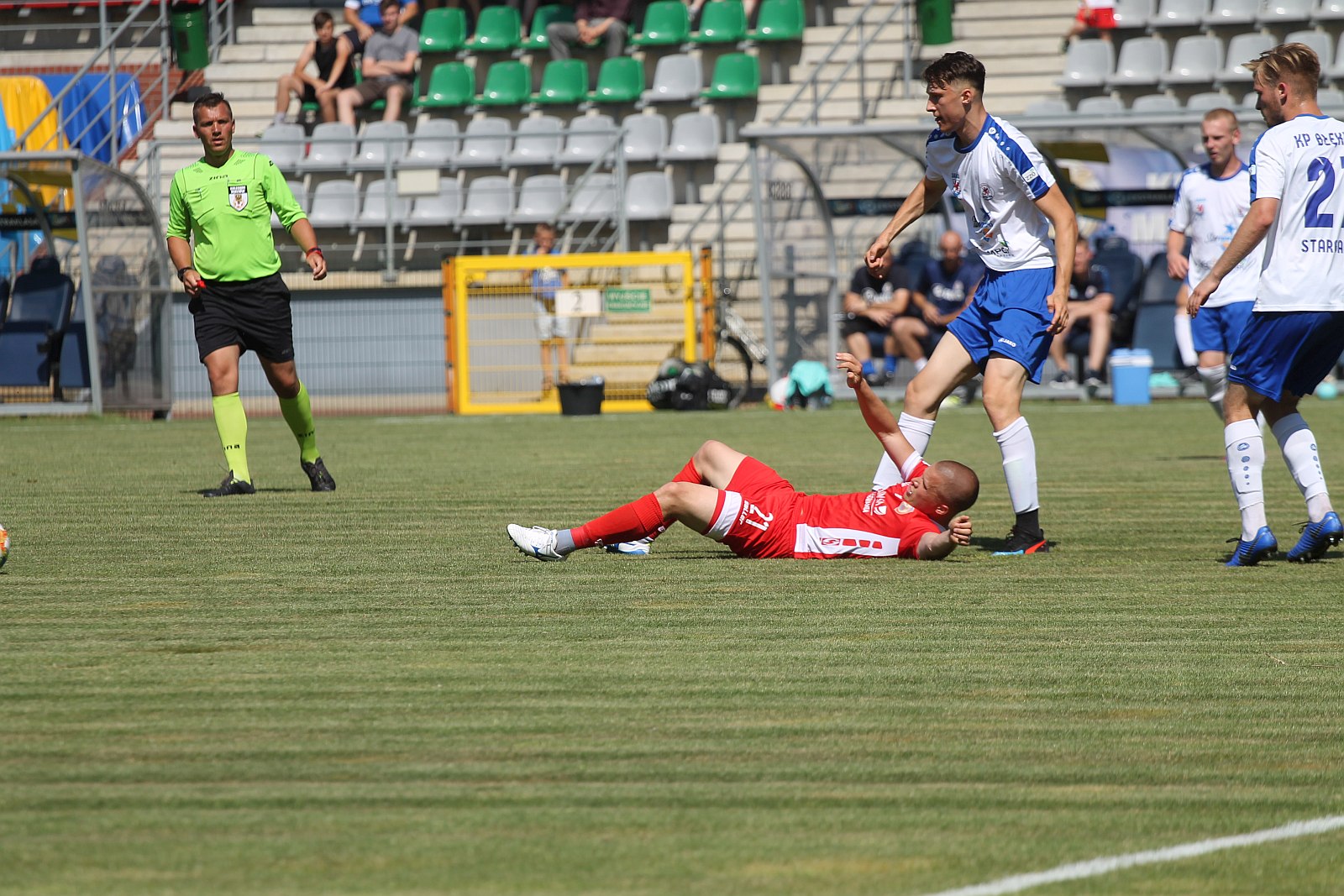 Sparing: Miedź Legnica – Błękitni Stargard Szczeciński 2:1