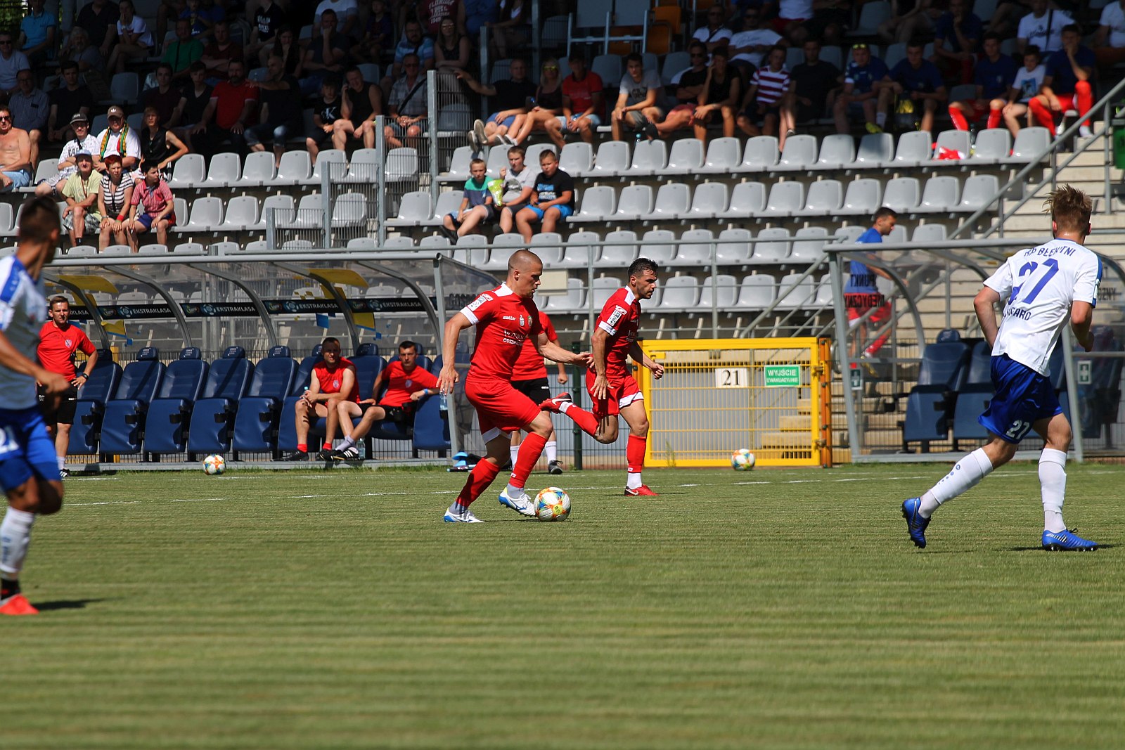 Sparing: Miedź Legnica – Błękitni Stargard Szczeciński 2:1