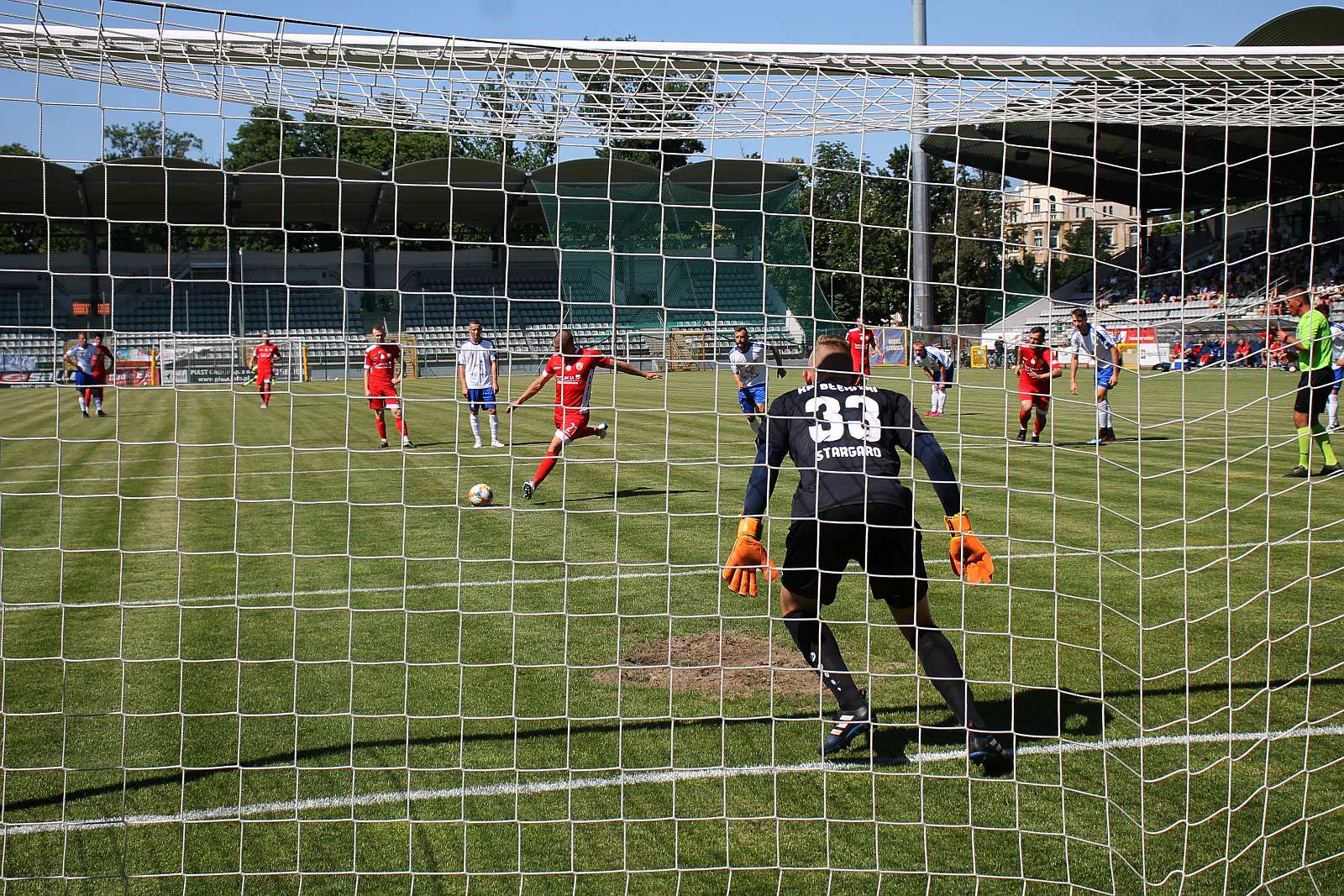 Sparing: Miedź Legnica – Błękitni Stargard Szczeciński 2:1