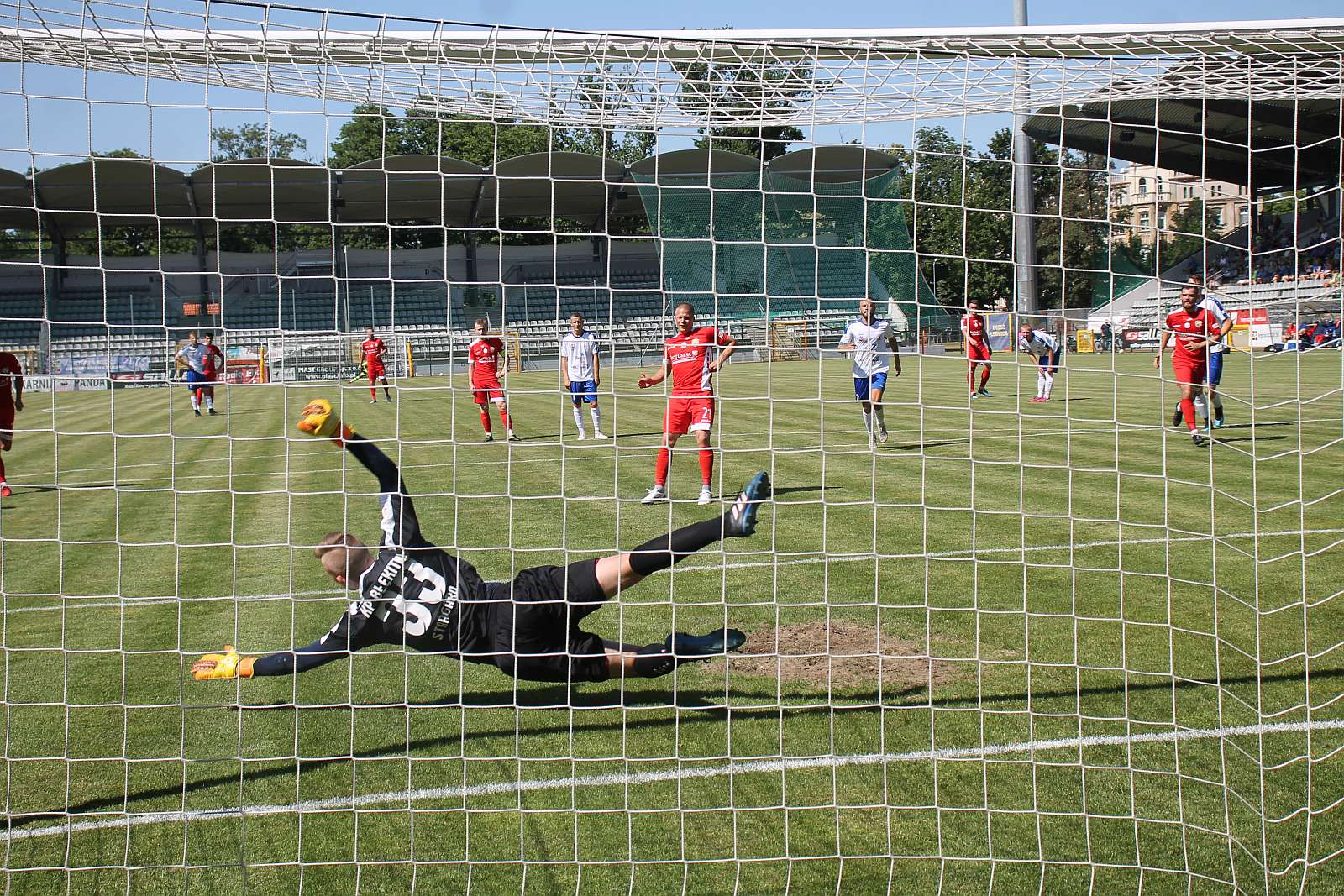 Sparing: Miedź Legnica – Błękitni Stargard Szczeciński 2:1