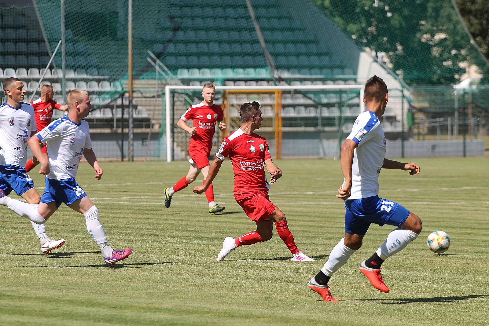Sparing: Miedź Legnica – Błękitni Stargard Szczeciński 2:1