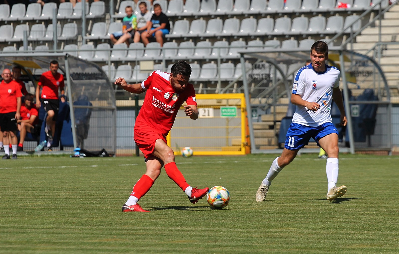 Sparing: Miedź Legnica – Błękitni Stargard Szczeciński 2:1