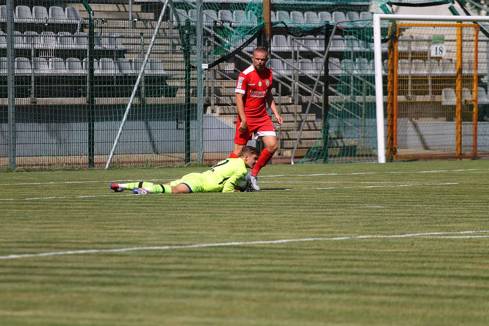 Sparing: Miedź Legnica – Błękitni Stargard Szczeciński 2:1