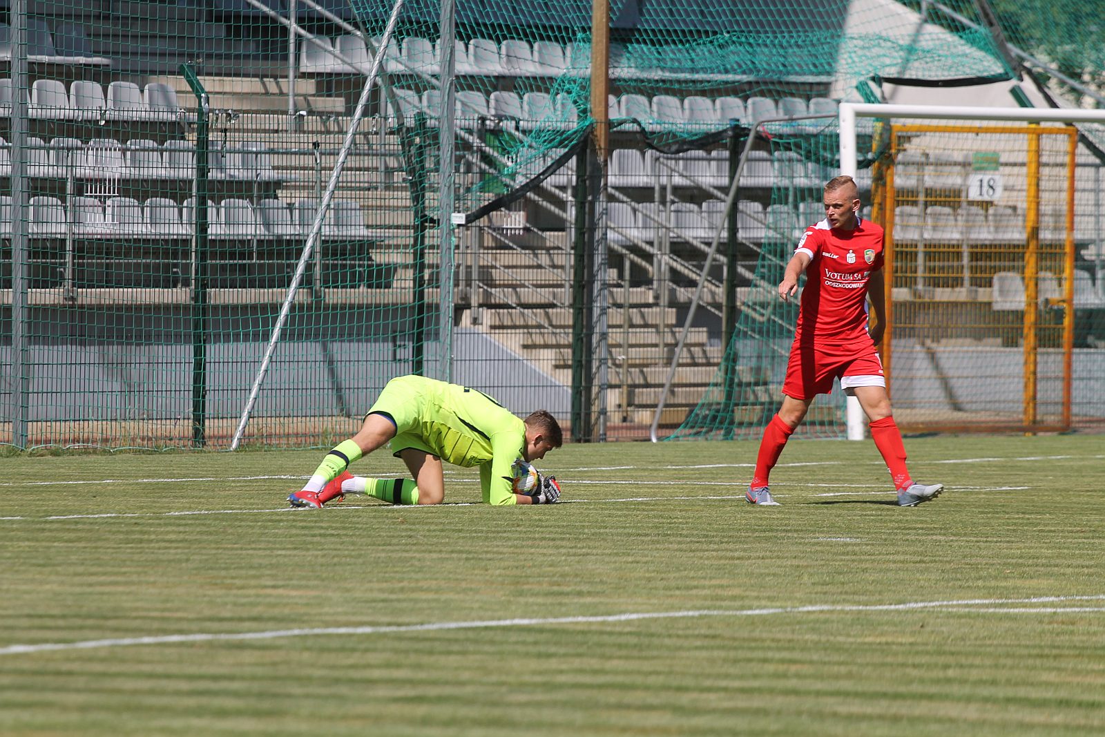 Sparing: Miedź Legnica – Błękitni Stargard Szczeciński 2:1