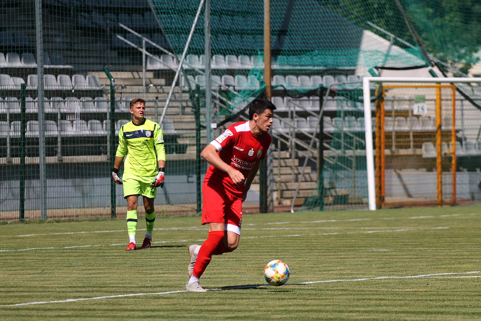 Sparing: Miedź Legnica – Błękitni Stargard Szczeciński 2:1