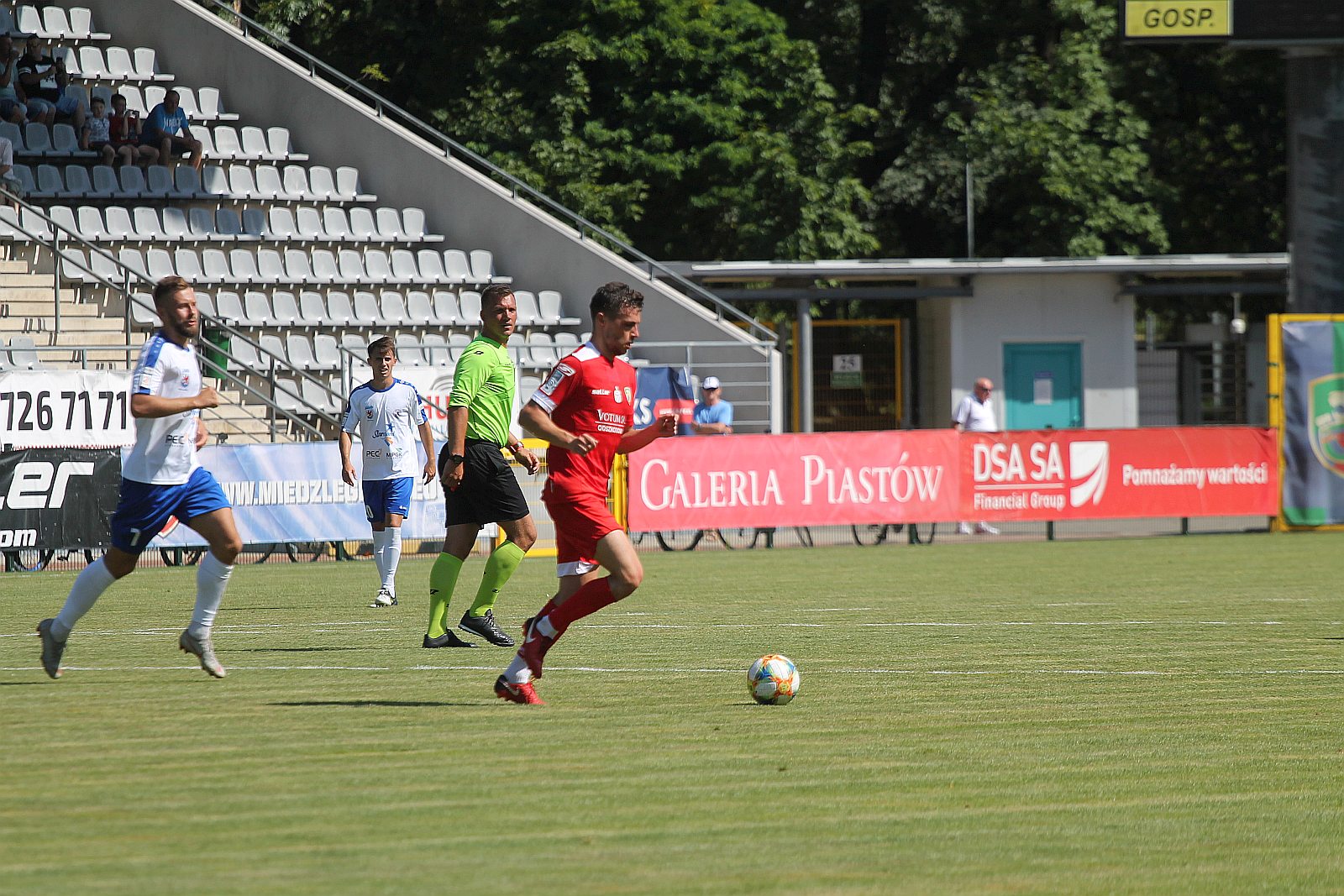 Sparing: Miedź Legnica – Błękitni Stargard Szczeciński 2:1