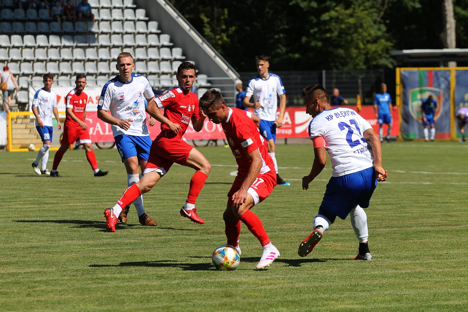 Sparing: Miedź Legnica – Błękitni Stargard Szczeciński 2:1