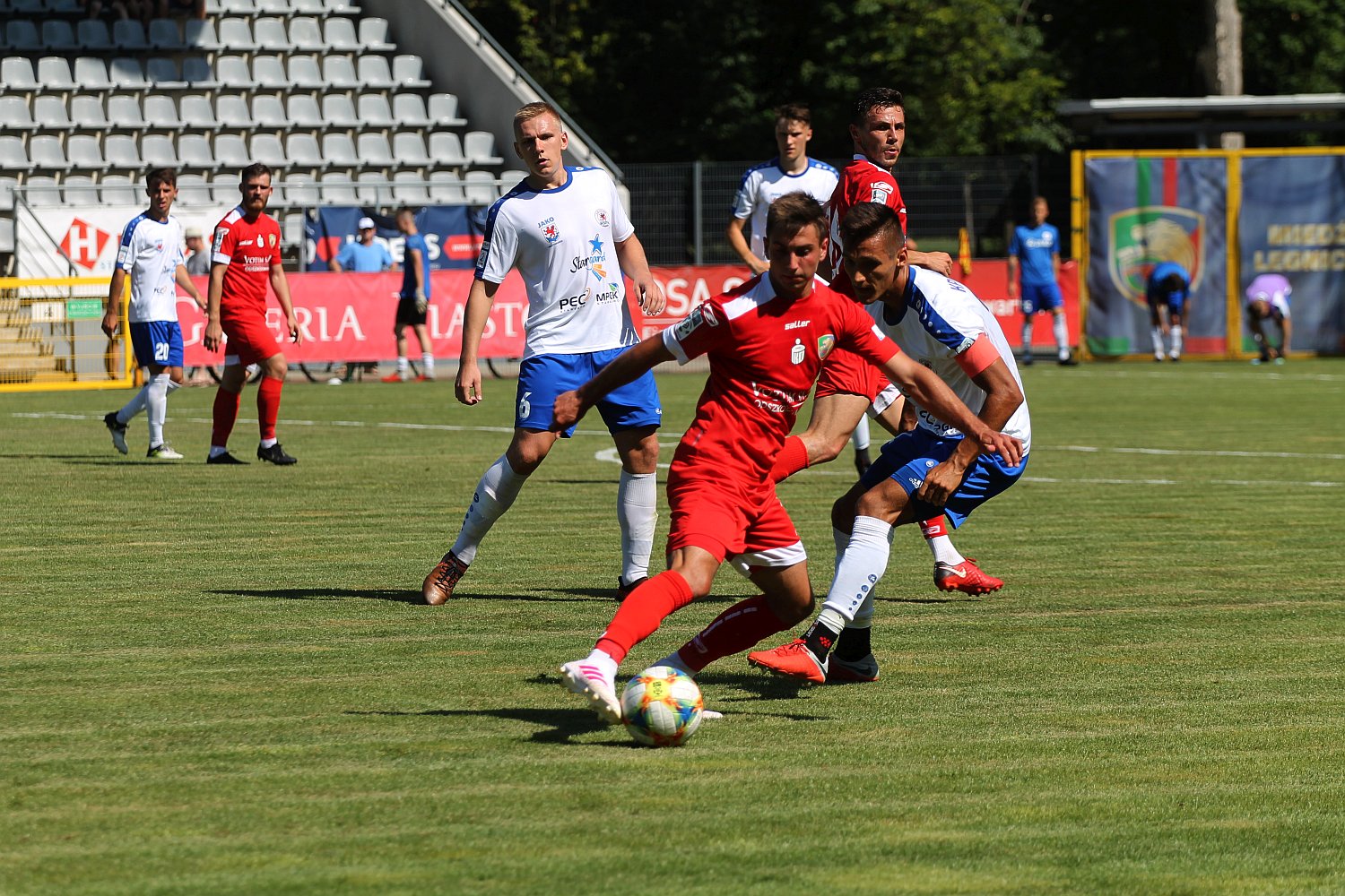 Sparing: Miedź Legnica – Błękitni Stargard Szczeciński 2:1
