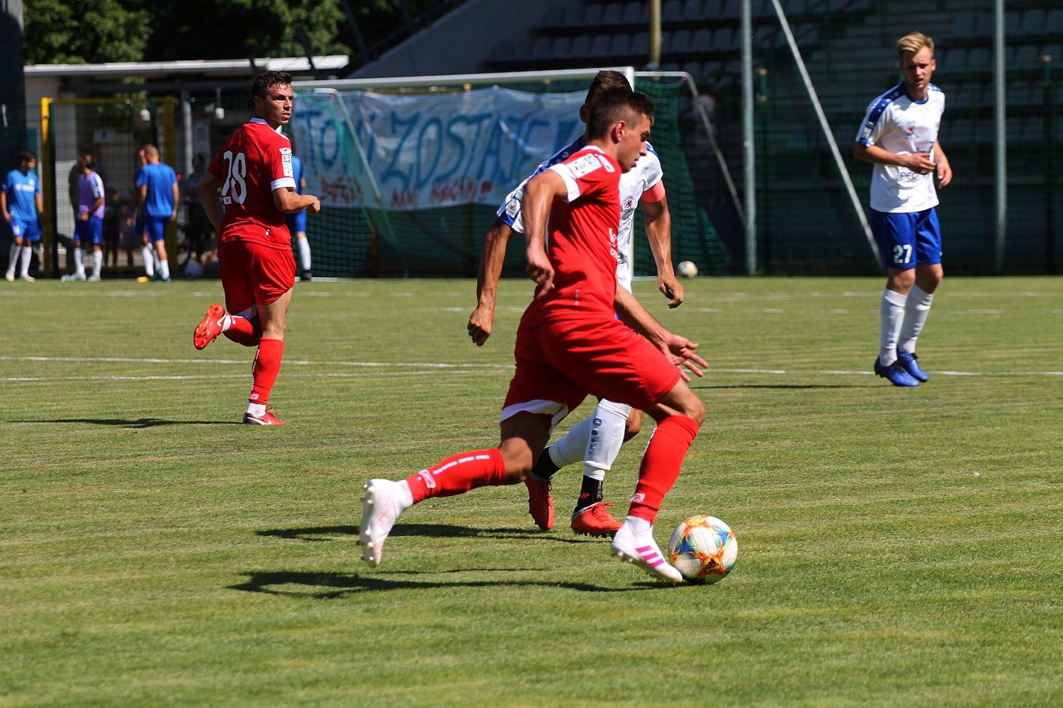 Sparing: Miedź Legnica – Błękitni Stargard Szczeciński 2:1
