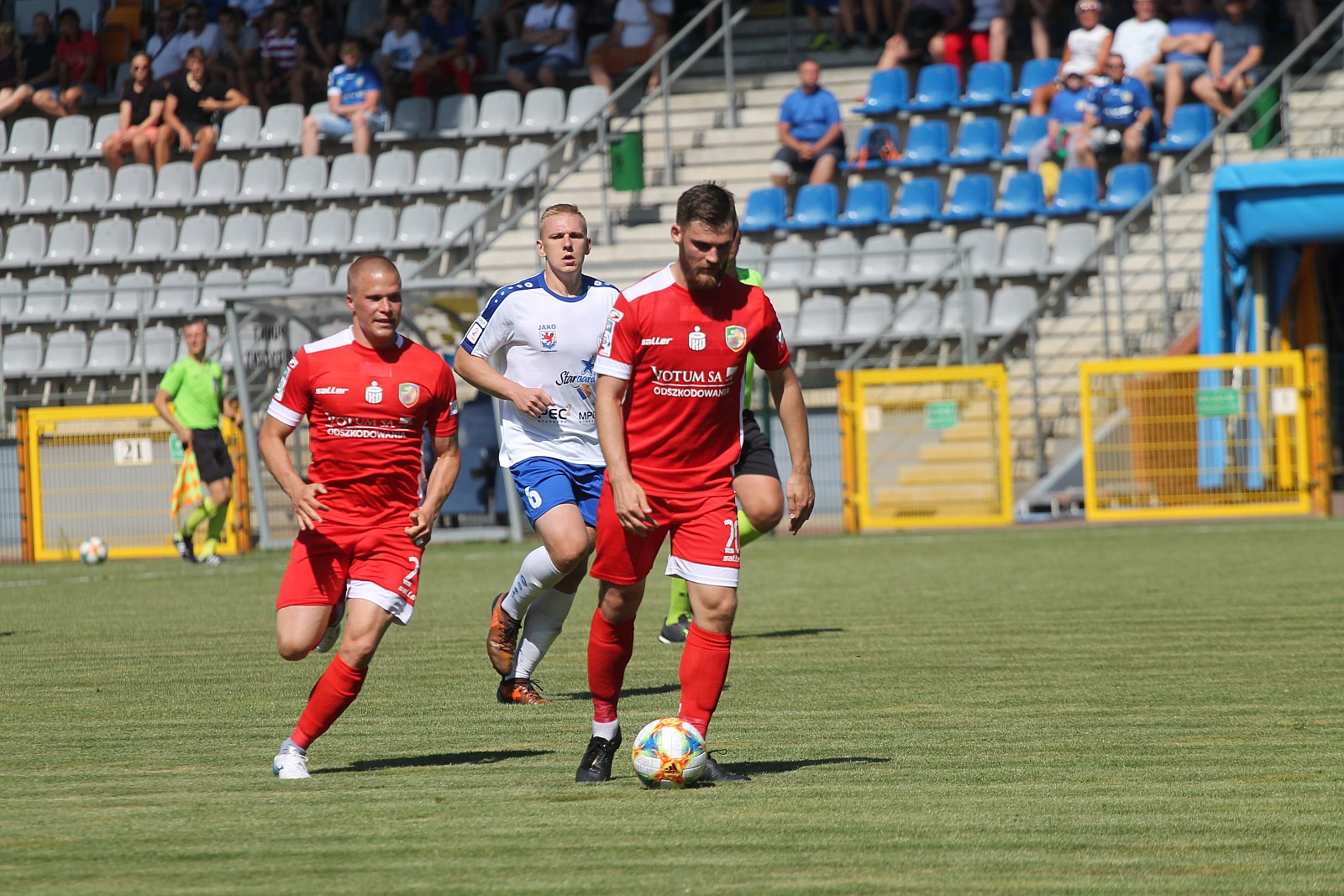 Sparing: Miedź Legnica – Błękitni Stargard Szczeciński 2:1