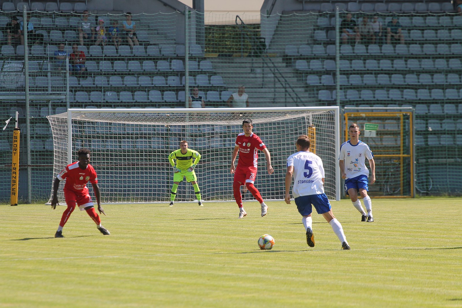 Sparing: Miedź Legnica – Błękitni Stargard Szczeciński 2:1