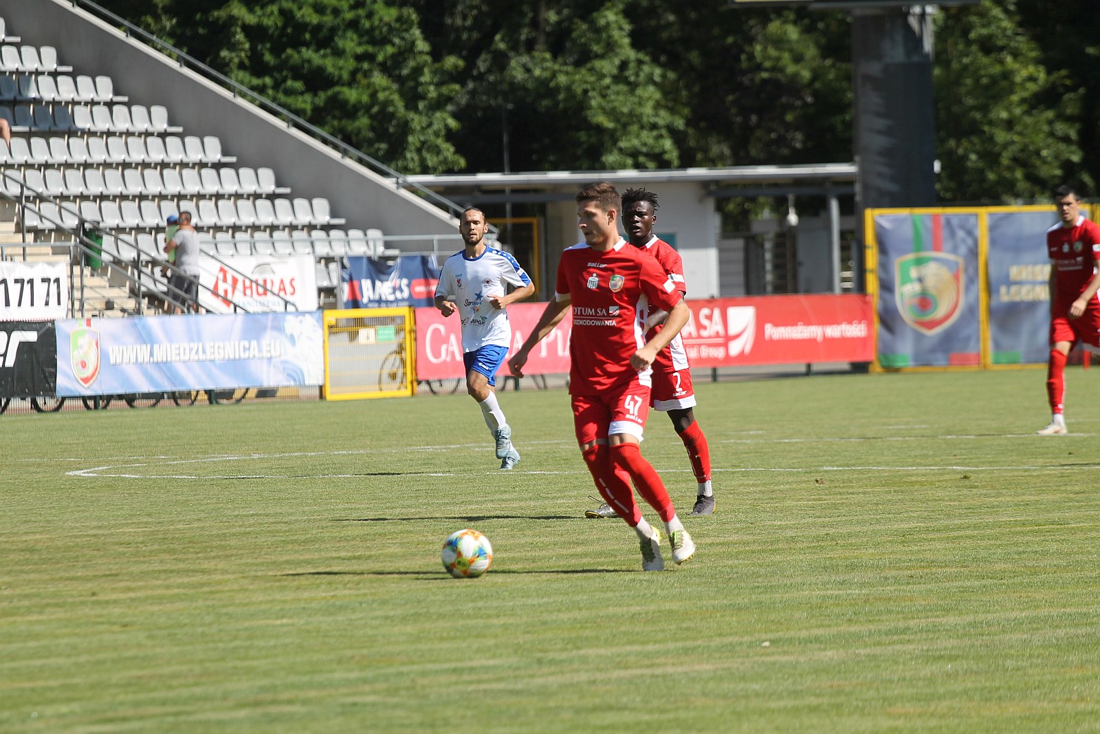 Sparing: Miedź Legnica – Błękitni Stargard Szczeciński 2:1