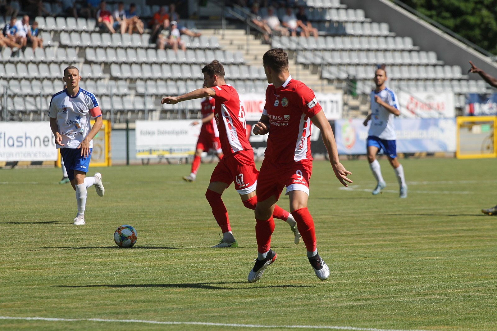 Sparing: Miedź Legnica – Błękitni Stargard Szczeciński 2:1
