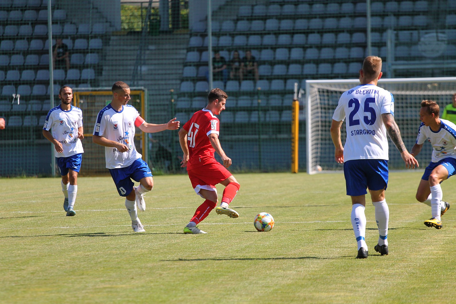 Sparing: Miedź Legnica – Błękitni Stargard Szczeciński 2:1