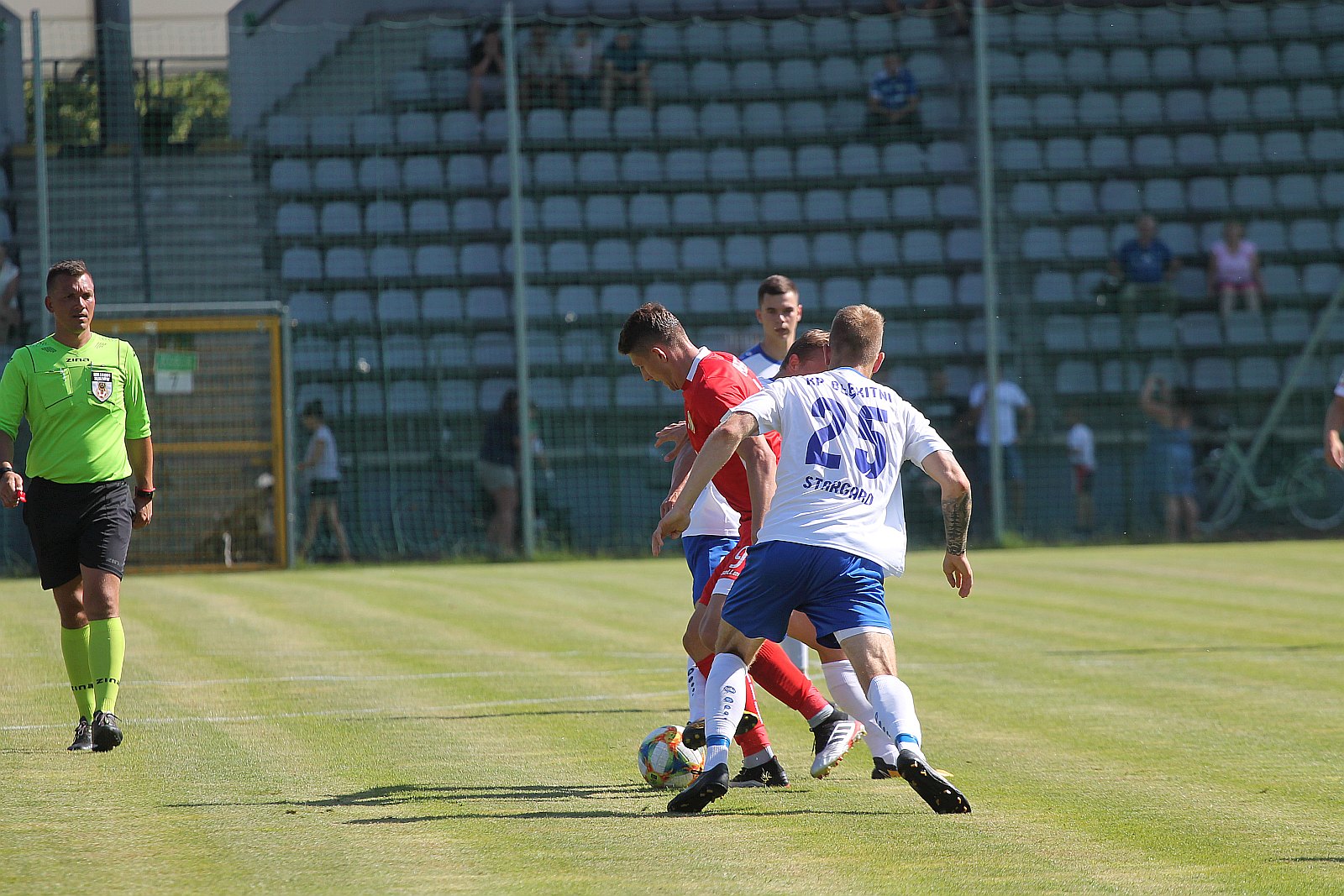 Sparing: Miedź Legnica – Błękitni Stargard Szczeciński 2:1