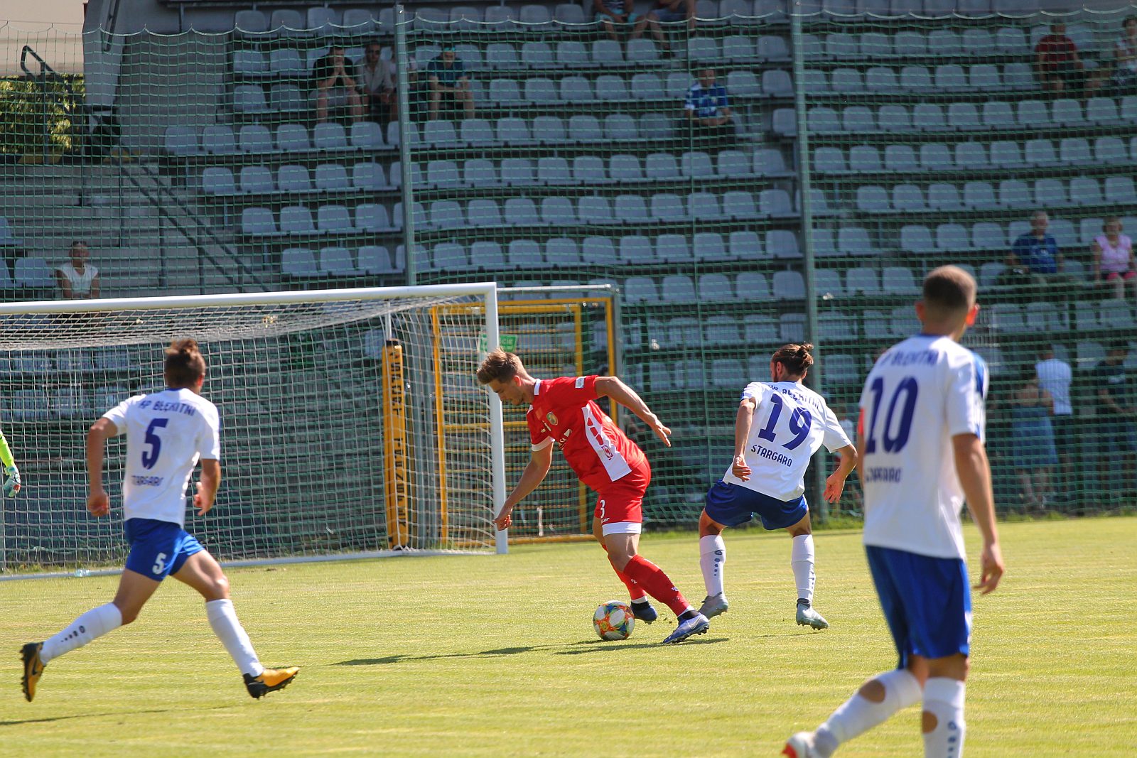 Sparing: Miedź Legnica – Błękitni Stargard Szczeciński 2:1