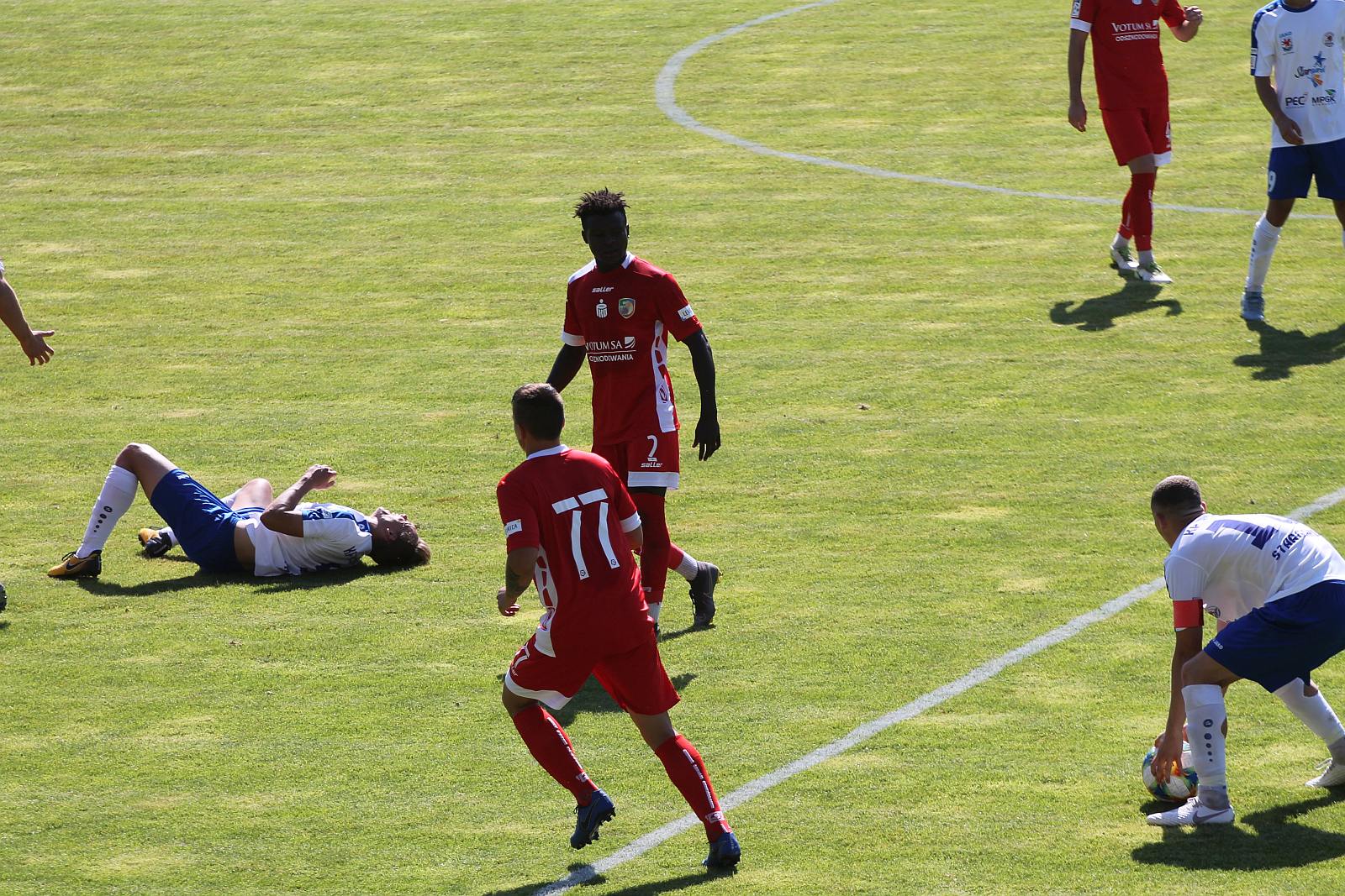 Sparing: Miedź Legnica – Błękitni Stargard Szczeciński 2:1