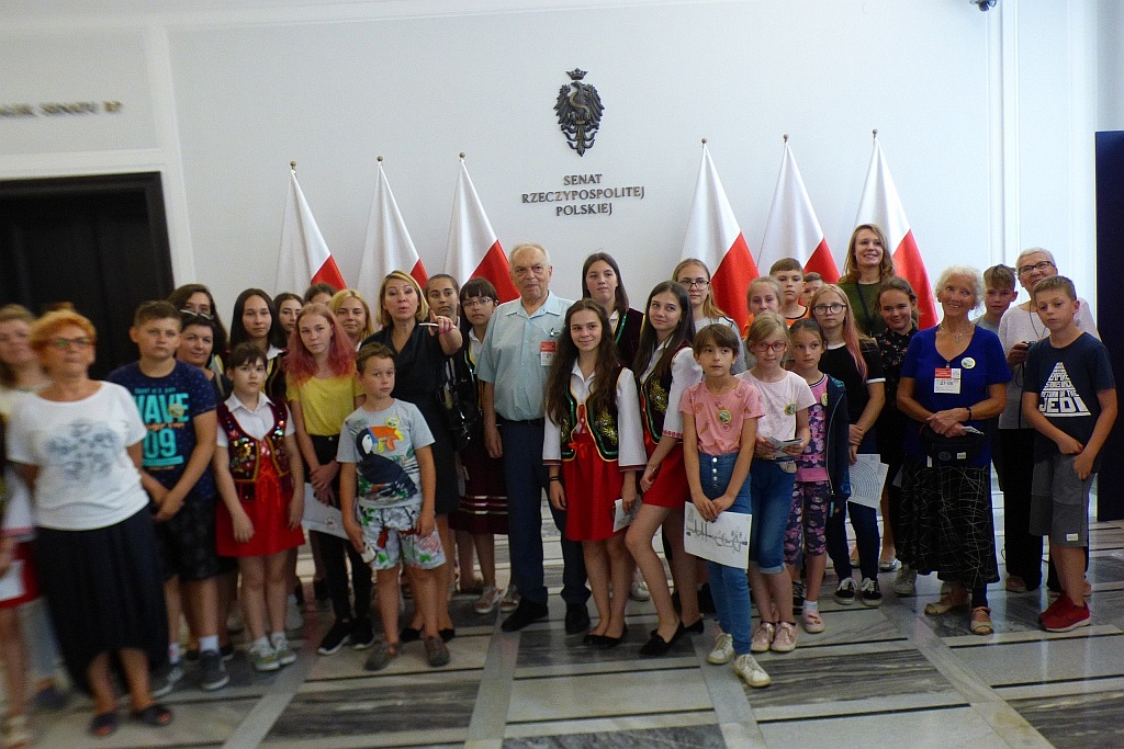 Mali legniczanie z wizytą w Pałacu Prezydenckim