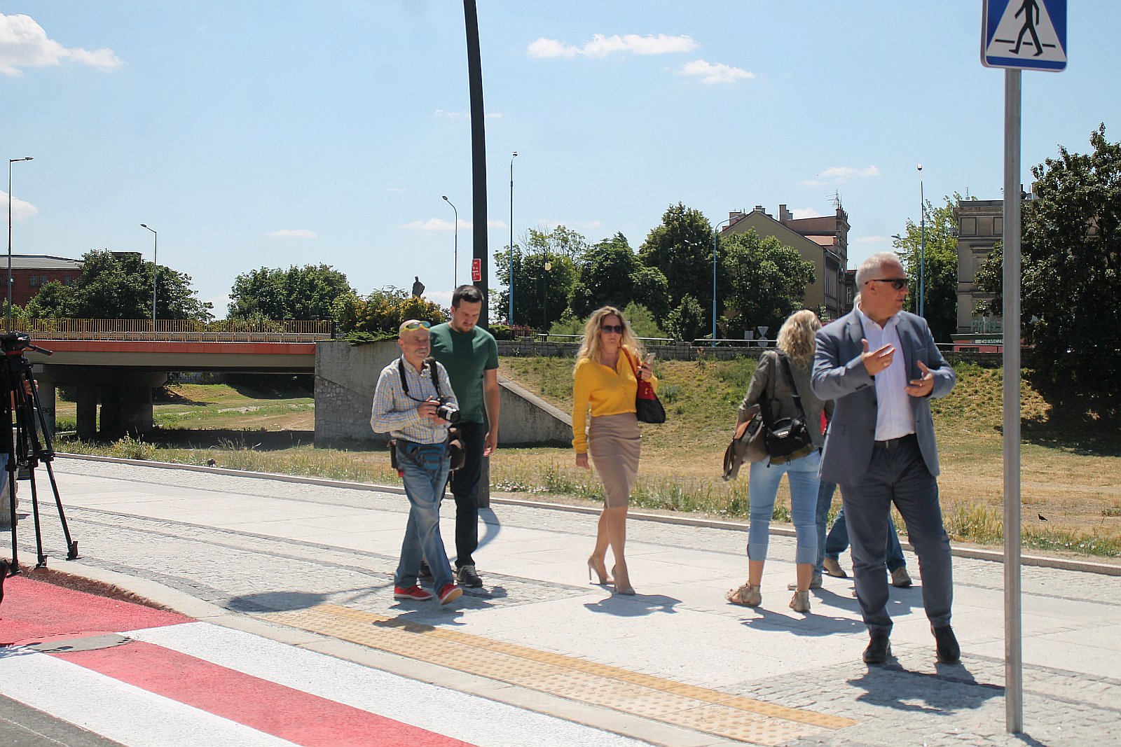 Jest już promenada nad Kaczawą. Ruch ulicą Nadbrzeżną puszczony