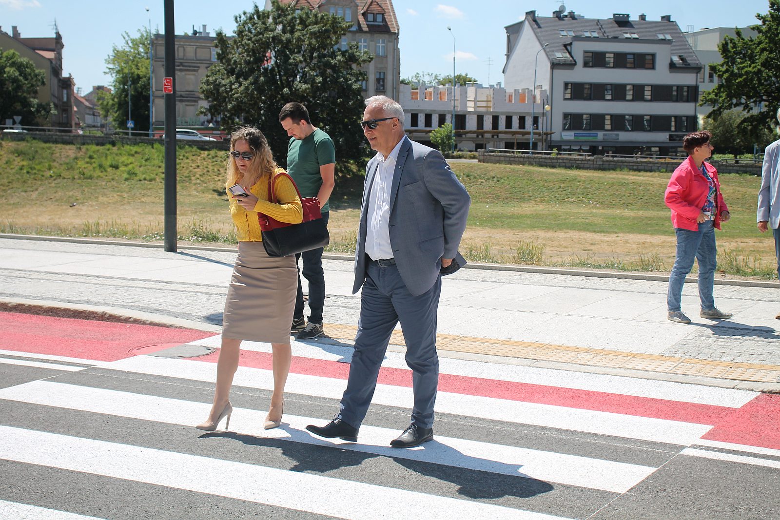 Jest już promenada nad Kaczawą. Ruch ulicą Nadbrzeżną puszczony