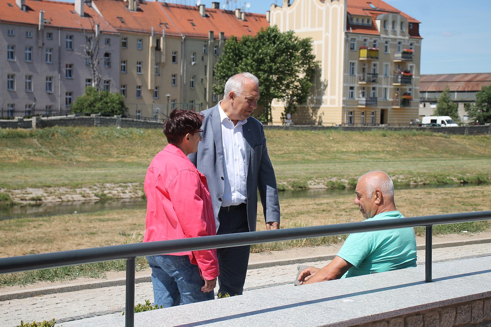 Jest już promenada nad Kaczawą. Ruch ulicą Nadbrzeżną puszczony