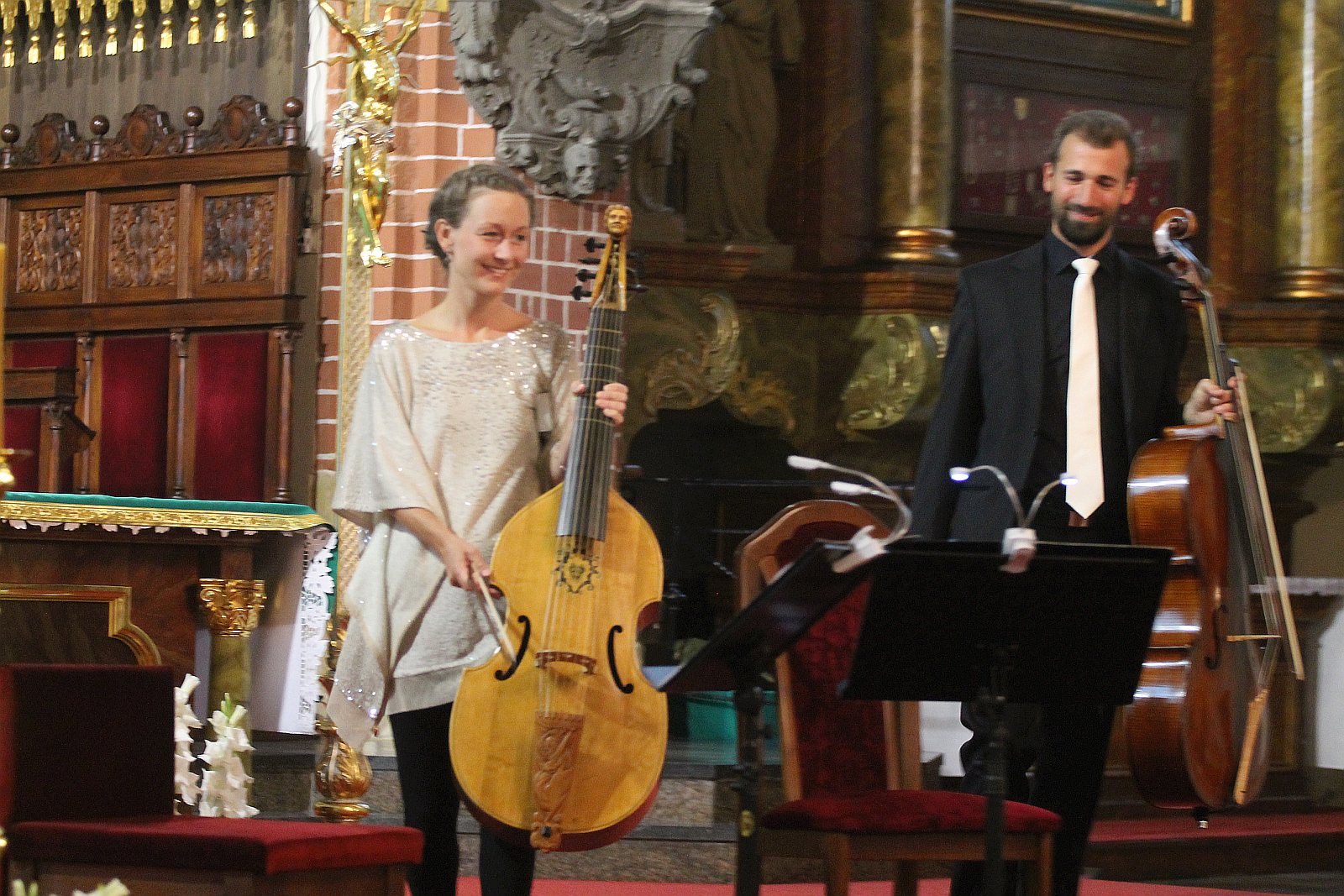 Włoch zagrał na organach w legnickiej katedrze      
