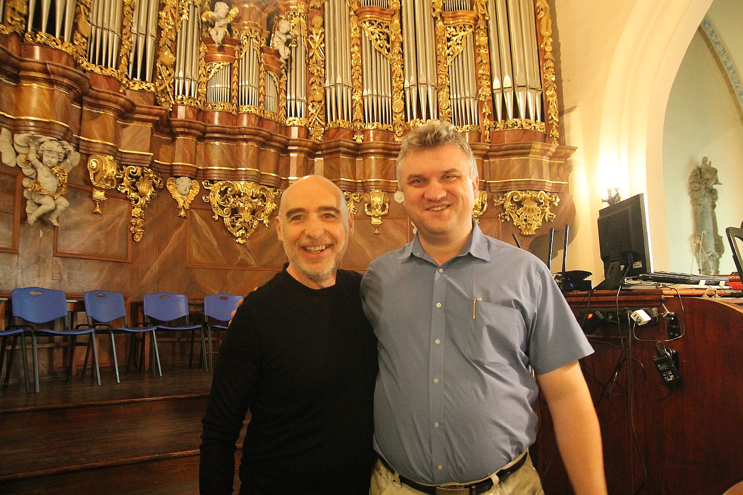 Włoch zagrał na organach w legnickiej katedrze      
