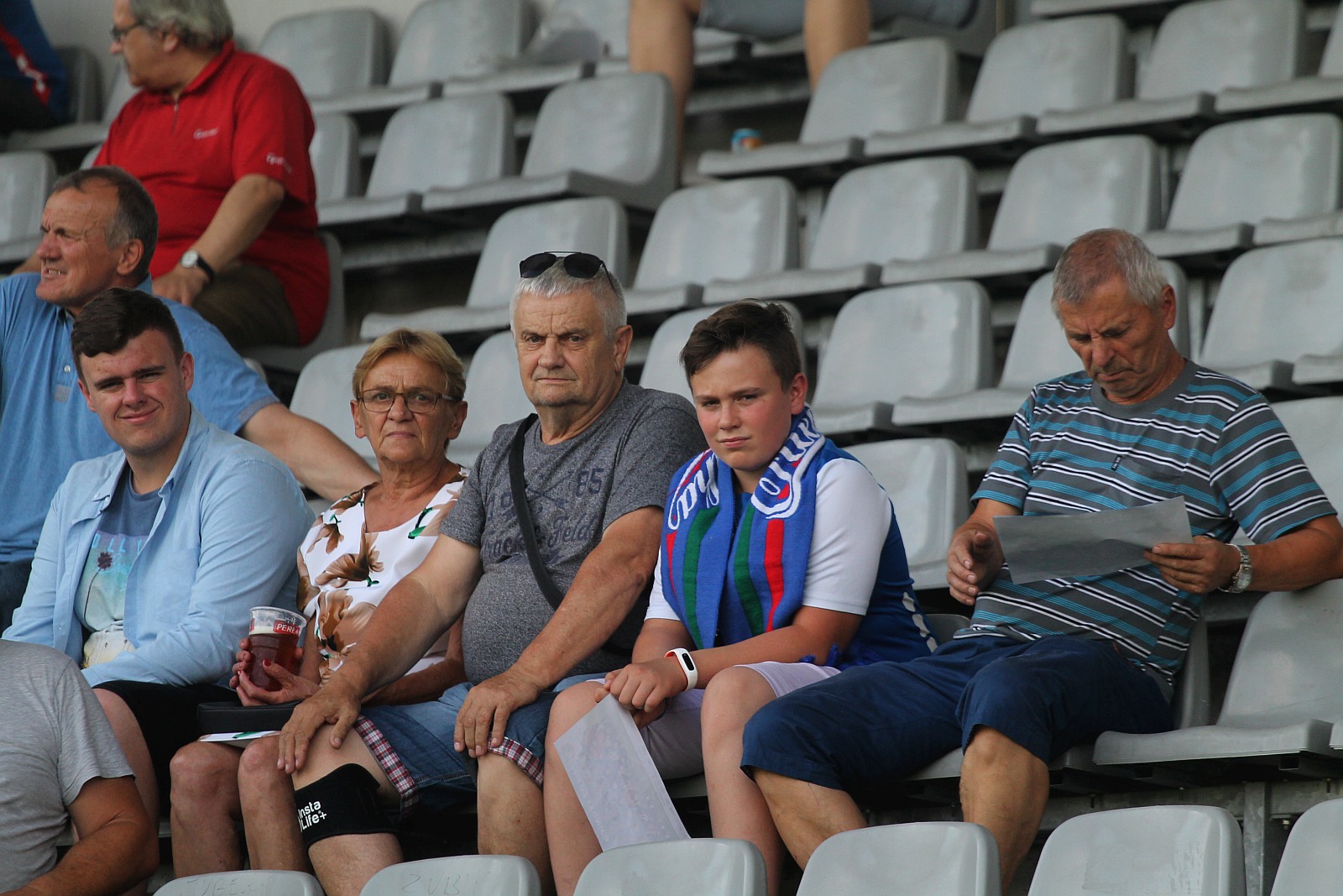 Blisko tysiąc widzów oglądało ostatni sparnig Miedzi Legnica
