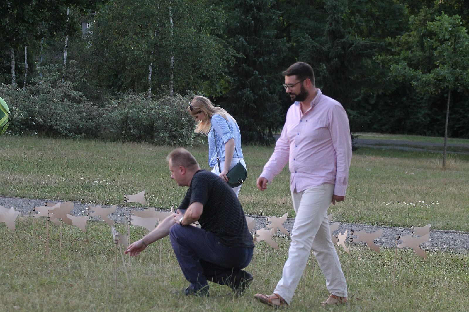 Wystawą w Parku Miejskim rozpoczął się projekt „Zielono mi”