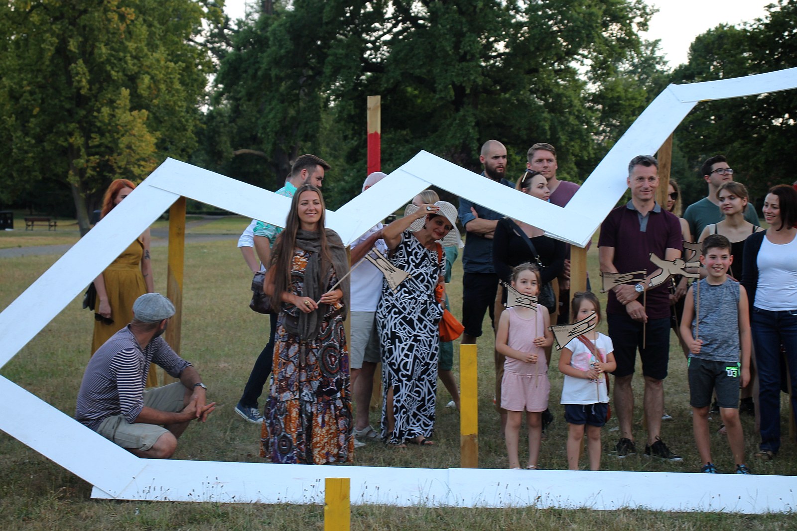 Wystawą w Parku Miejskim rozpoczął się projekt „Zielono mi”