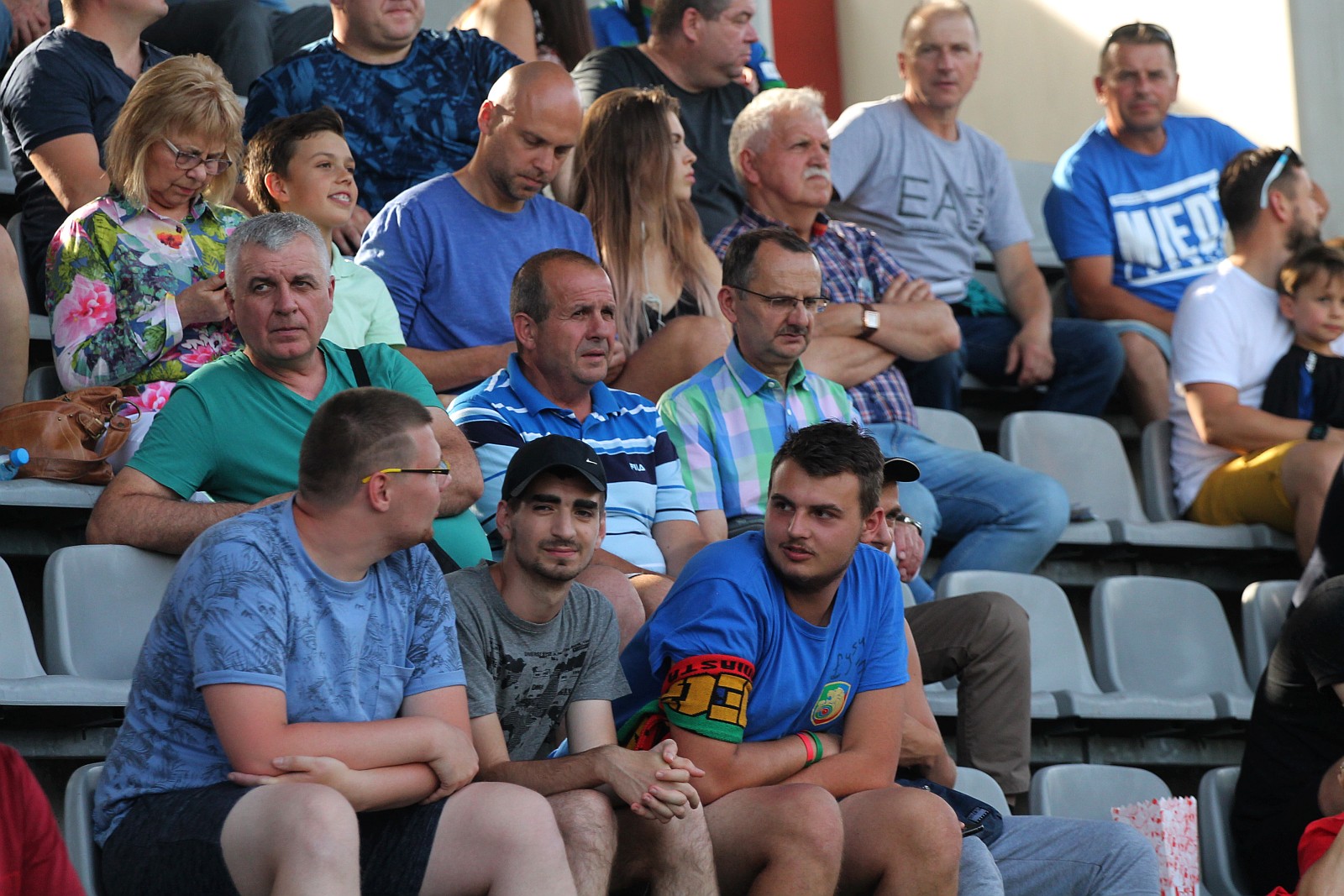 Blisko tysiąc widzów oglądało ostatni sparnig Miedzi Legnica