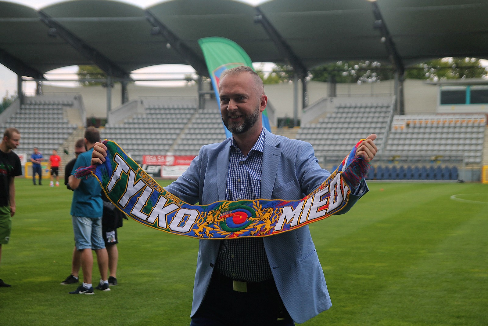 Sympatykom Miedzi Legnica zaprezentowała się drużyna