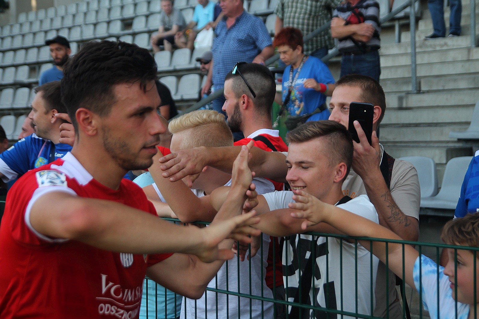 Sympatykom Miedzi Legnica zaprezentowała się drużyna