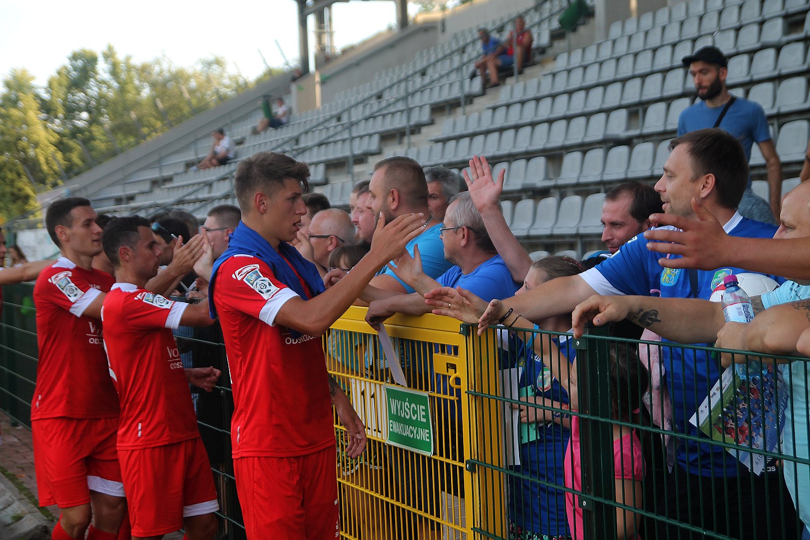 Sympatykom Miedzi Legnica zaprezentowała się drużyna
