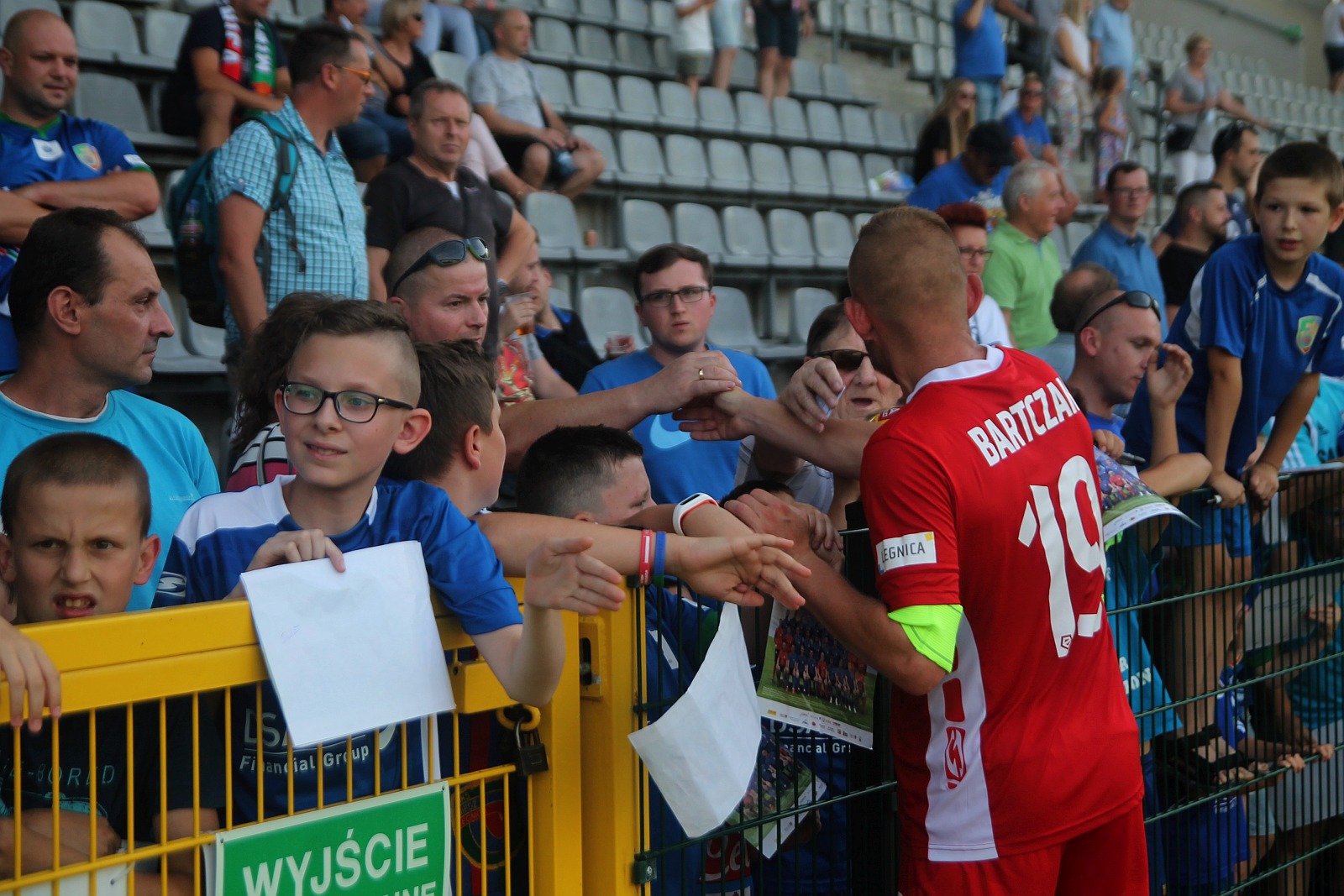 Sympatykom Miedzi Legnica zaprezentowała się drużyna