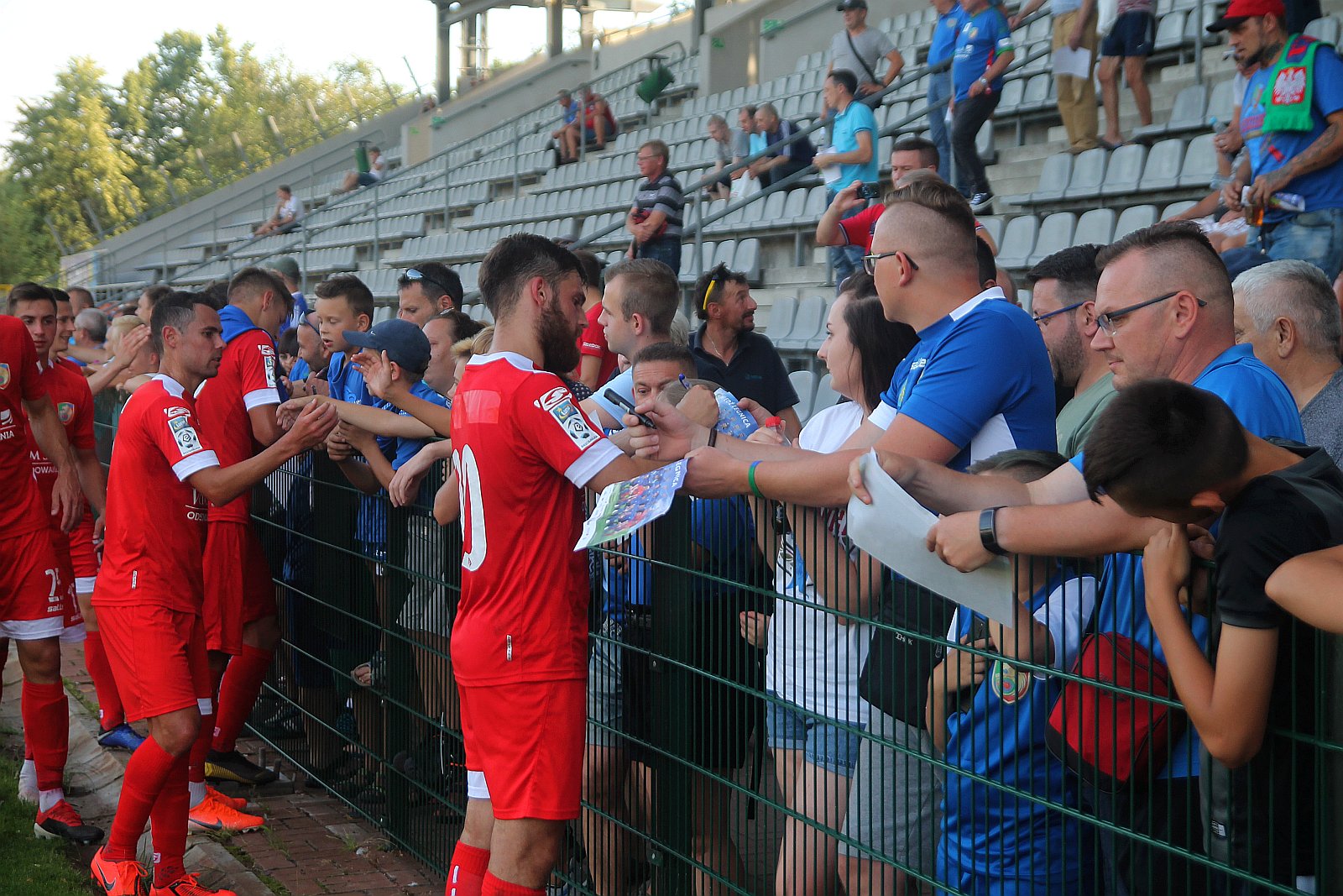 Sympatykom Miedzi Legnica zaprezentowała się drużyna