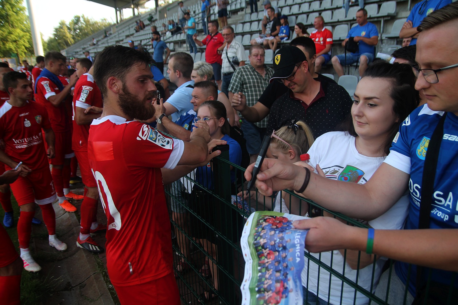 Sympatykom Miedzi Legnica zaprezentowała się drużyna