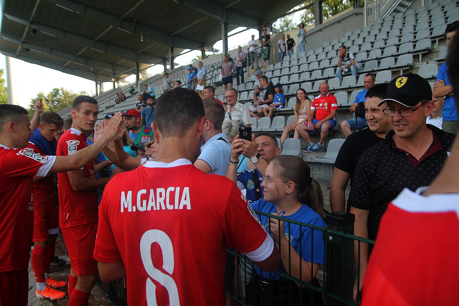 Sympatykom Miedzi Legnica zaprezentowała się drużyna