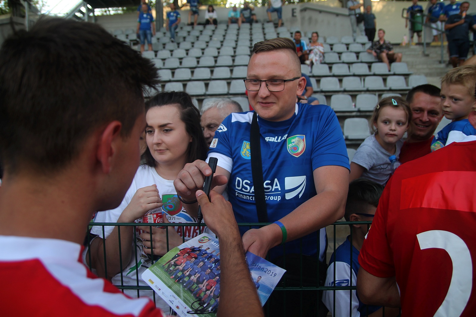 Sympatykom Miedzi Legnica zaprezentowała się drużyna