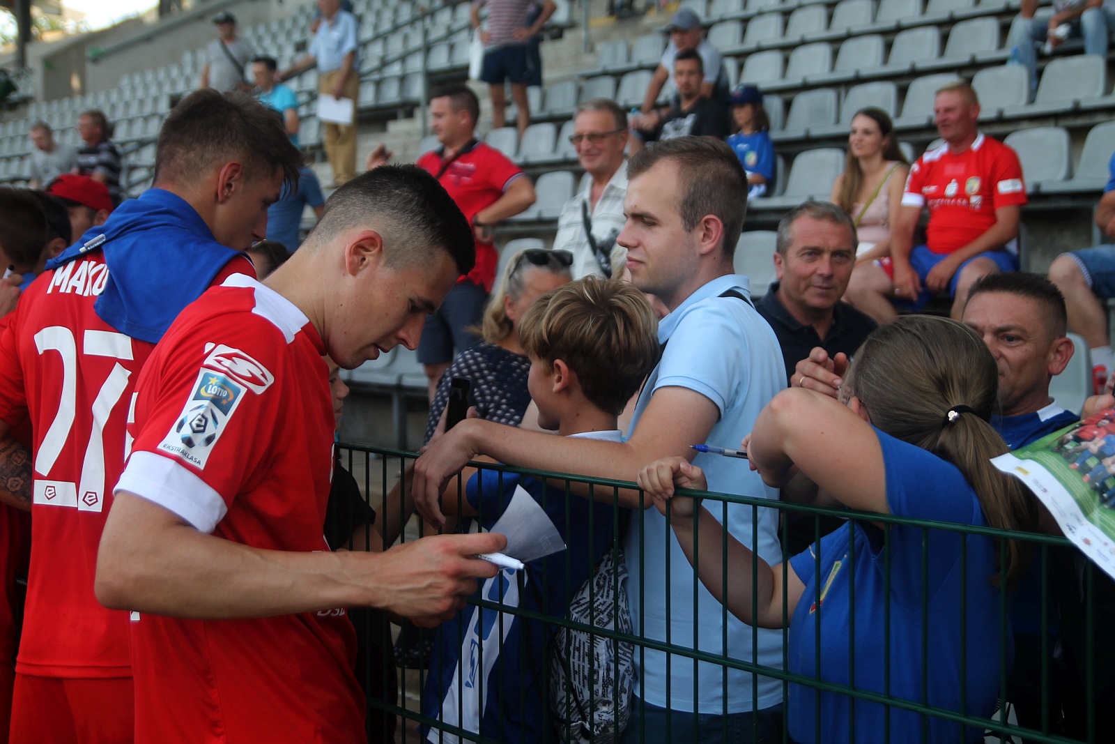 Sympatykom Miedzi Legnica zaprezentowała się drużyna