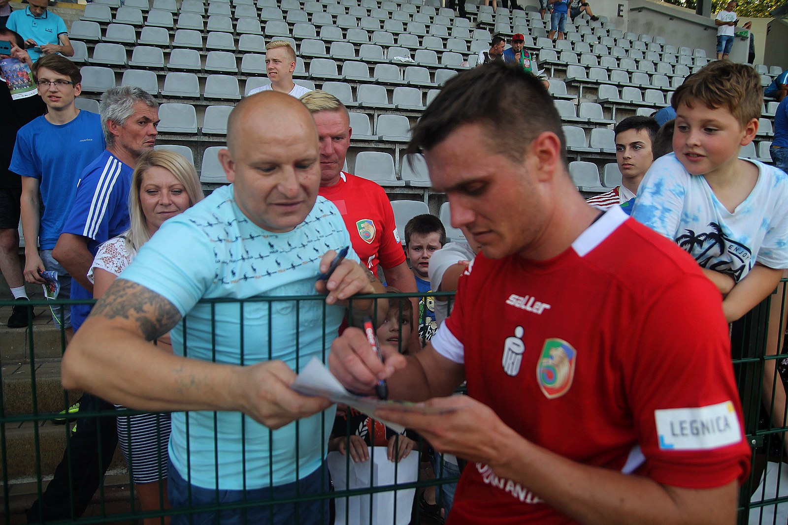 Sympatykom Miedzi Legnica zaprezentowała się drużyna