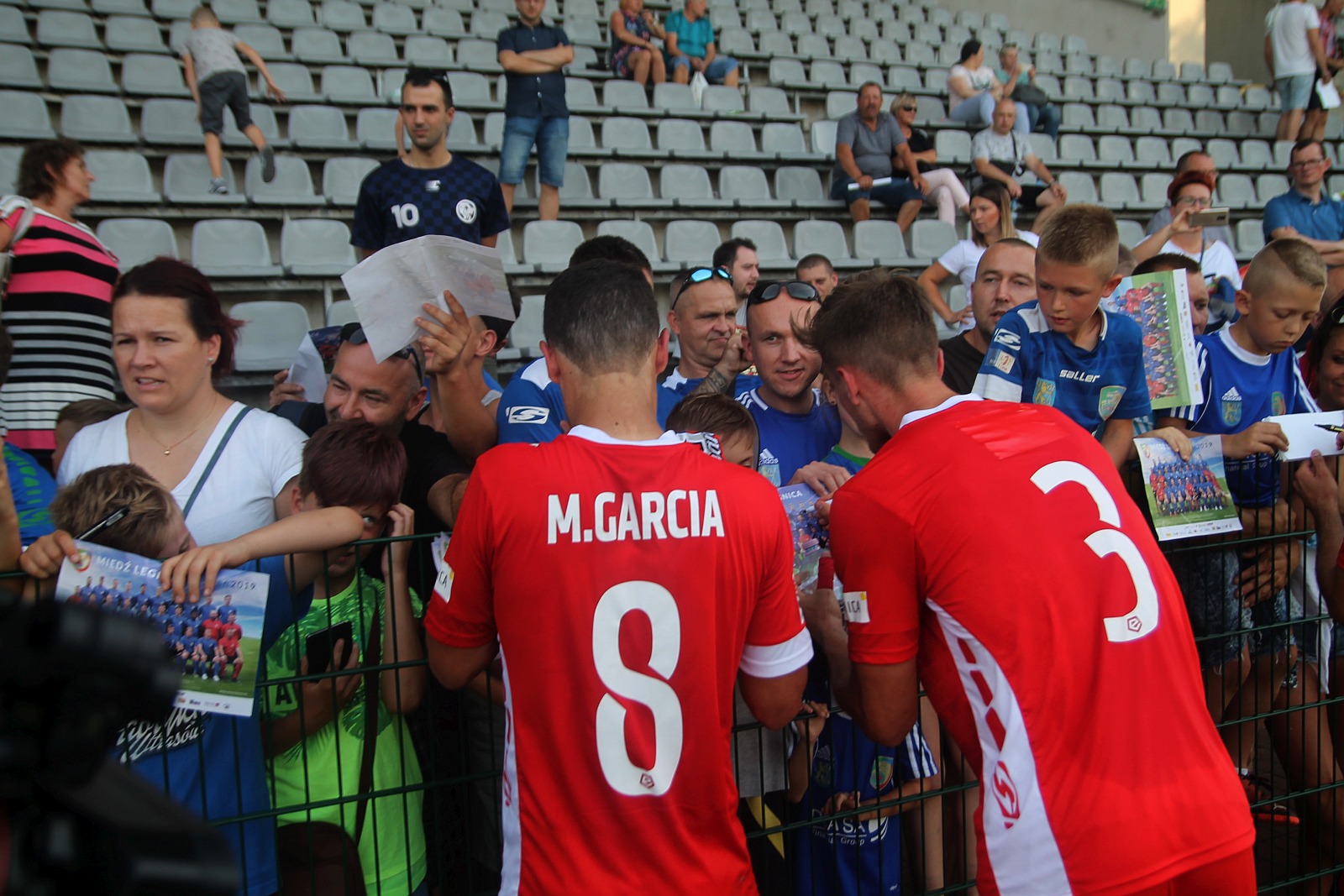 Sympatykom Miedzi Legnica zaprezentowała się drużyna