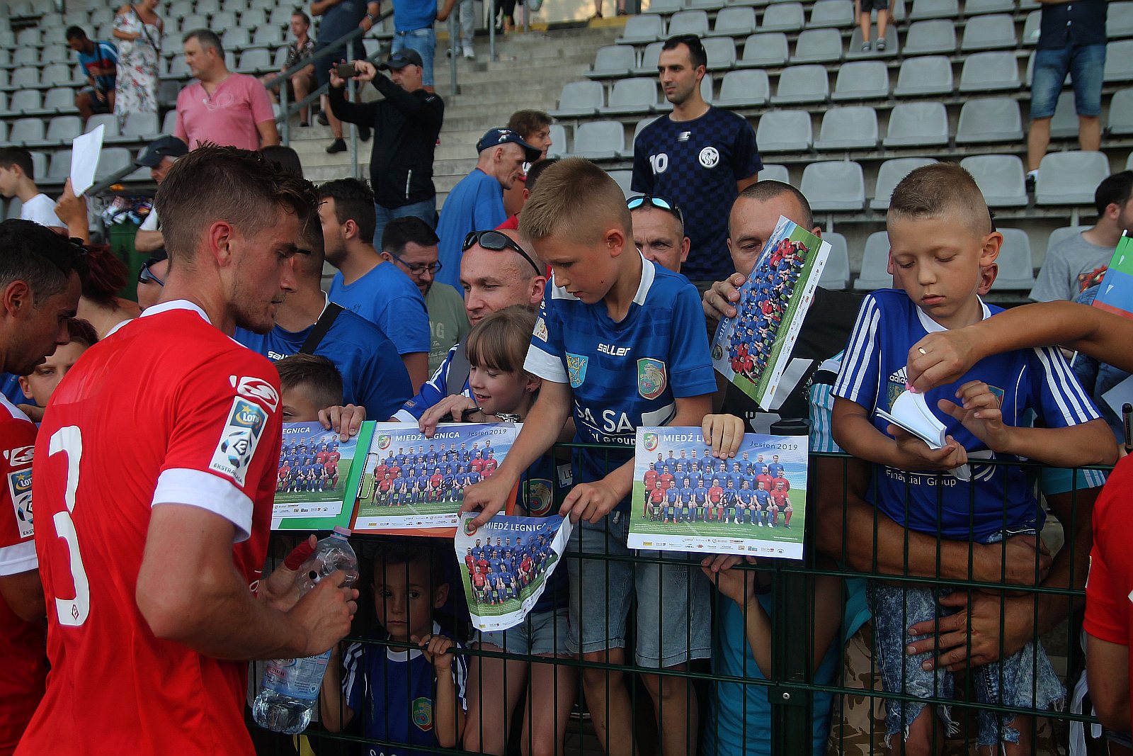Sympatykom Miedzi Legnica zaprezentowała się drużyna