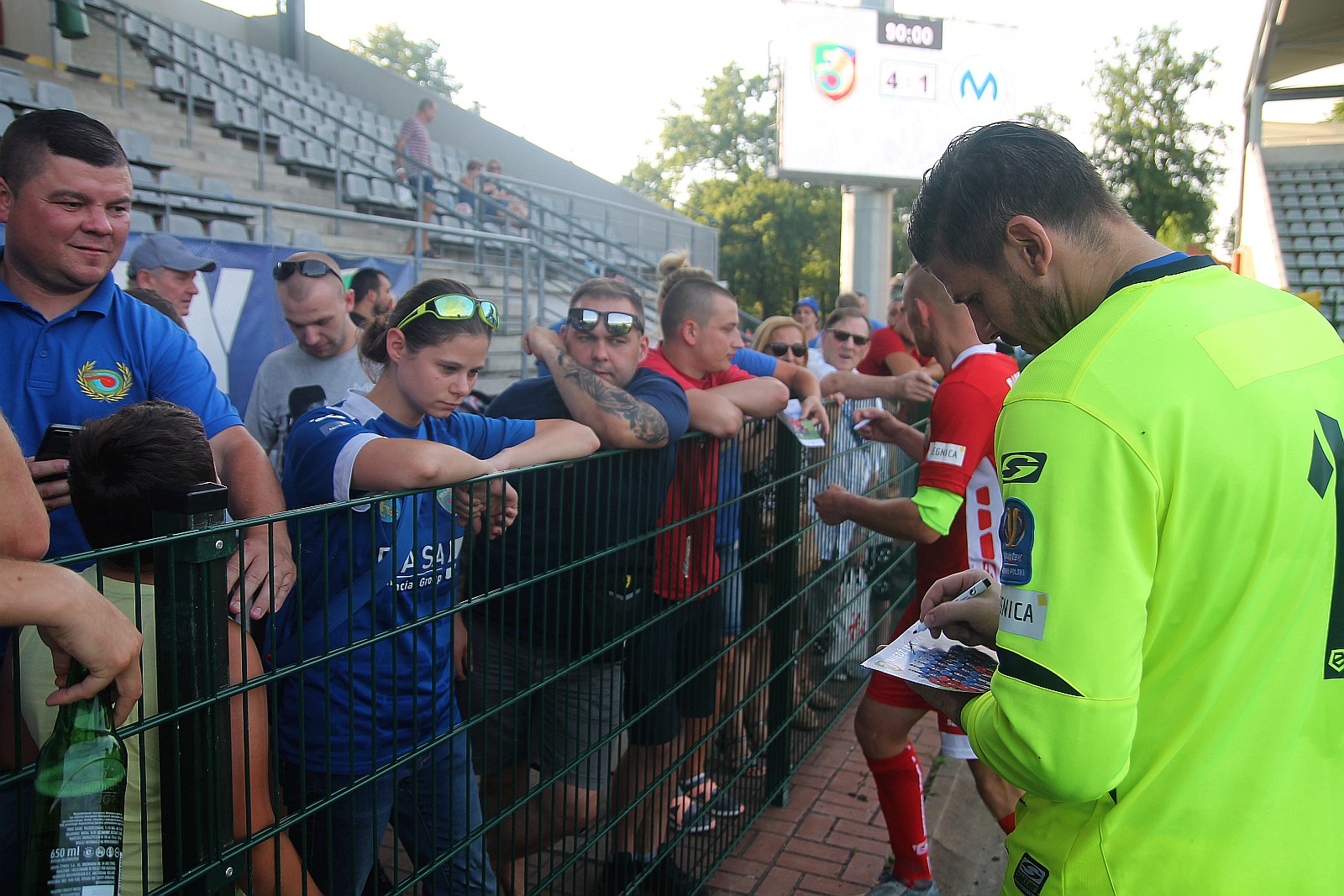 Sympatykom Miedzi Legnica zaprezentowała się drużyna