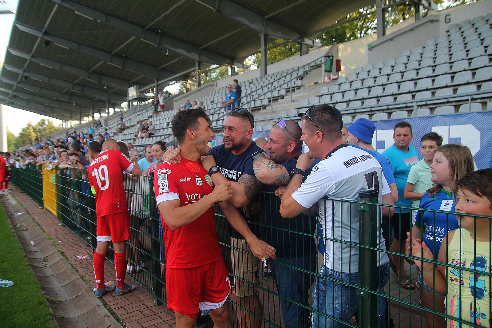 Sympatykom Miedzi Legnica zaprezentowała się drużyna